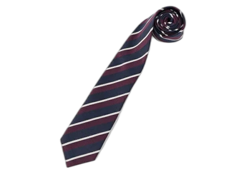 Gucci Striped Tie Navy/Purple/White