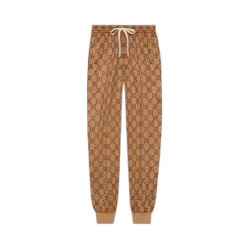 Gucci Technical Jersey Jogging Pant 'Vintage Camel/Multic'
