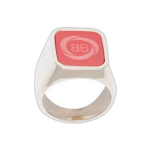 Balenciaga Finishing Square Chevaliere Ring 'Champagne Gold'