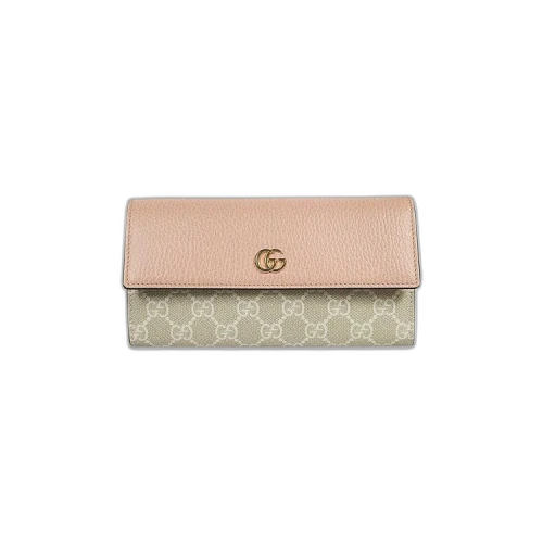 Gucci GG Marmont Chain Wallet 'Light Pink'