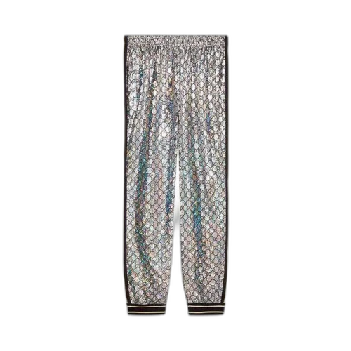Gucci Holographic Jersey GG Pant 'Silver'