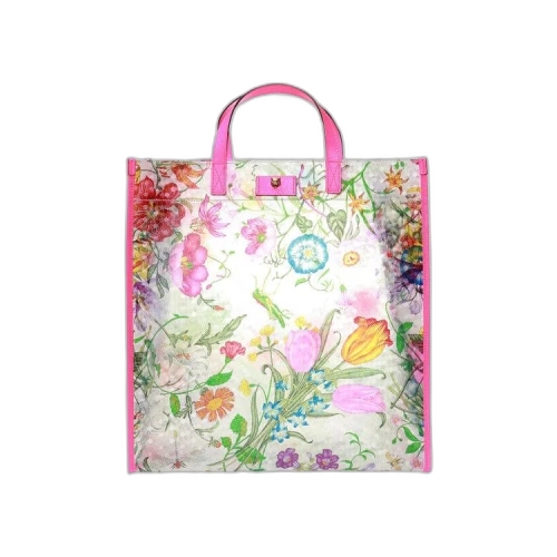 Gucci Floral Motif Tote 'Mulicolor'