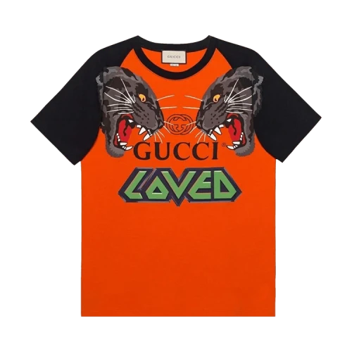 Gucci Loved Tiger Print Crew Neck 'Multicolor'