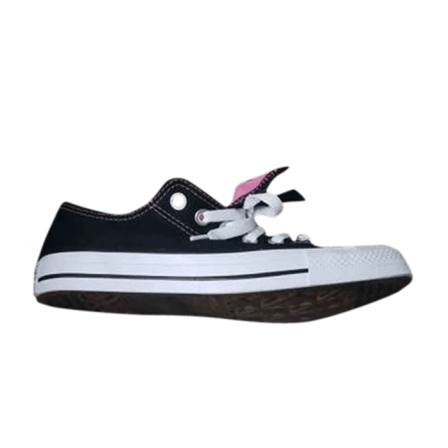 Chuck Taylor All Star Double Tongue 'Black Pink Plaid' (Women's)