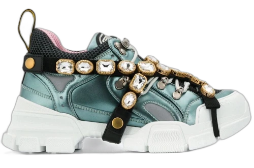 Gucci Flashtrek Metallic Strass (W)