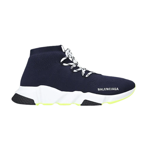 Balenciaga Speed Trainer Lace Mid 'Blue Marine'