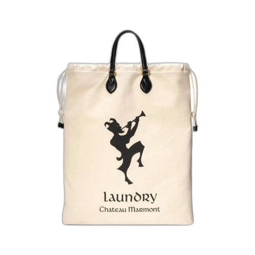 Gucci "Chateau Marmont Laundry" Drawstring Tote 'Cream'