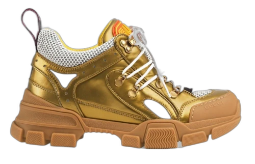 Gucci Flashtrek SEGA Metallic Gold (W)