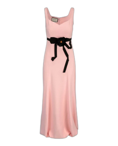 Gucci Technical Jersey Dress Pink