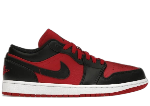 Jordan 1 Low Black Gym Red