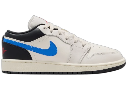 Jordan 1 Low Phantom Sail Off Noir (GS)
