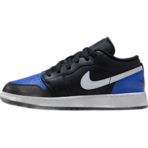Jordan 1 Low Black Game Royal White (GS)