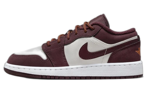 Jordan 1 Low Night Maroon (GS)