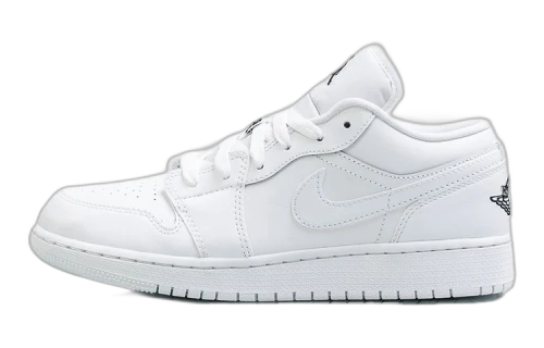 Air Jordan 1 Low GS 'White Black'