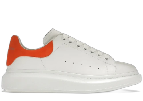 Alexander McQueen Oversized White Warm Orange