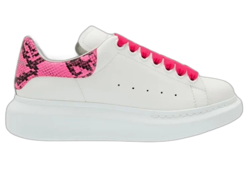 Alexander McQueen Oversized Pink Snake Print (Women's)