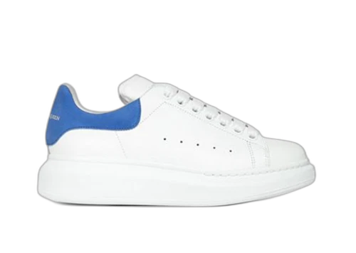 Alexander McQueen Oversized White Electric Blue (Women's)