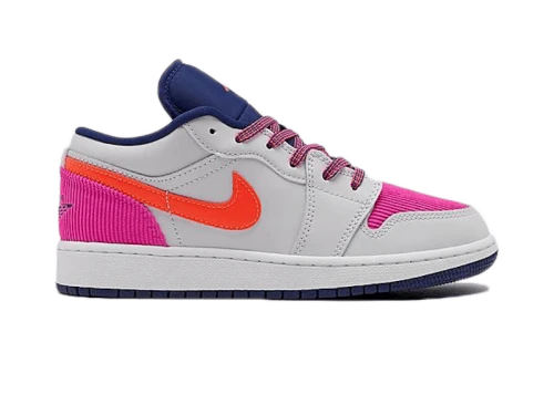 Jordan 1 Low Pink Corduroy (GS)