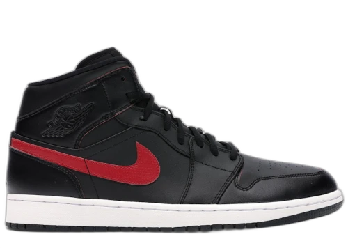 Jordan 1 Retro Mid Black Team Red