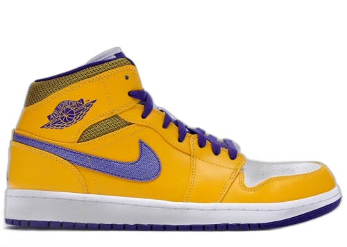 Jordan 1 Mid Lakers