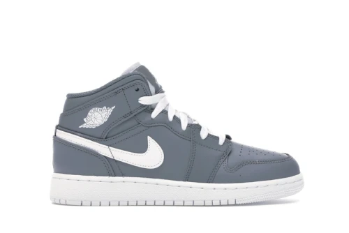 Jordan 1 Mid Cool Grey White (GS)