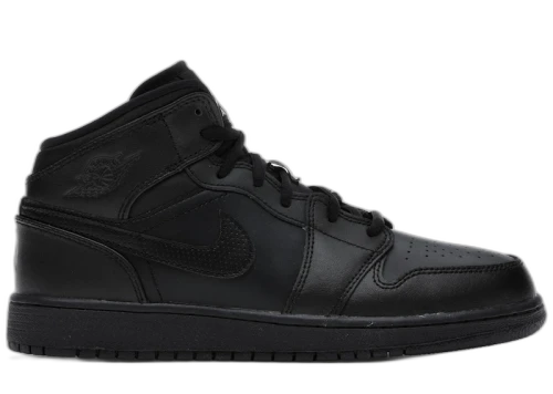 Jordan 1 Retro Mid Black (2016) (GS)
