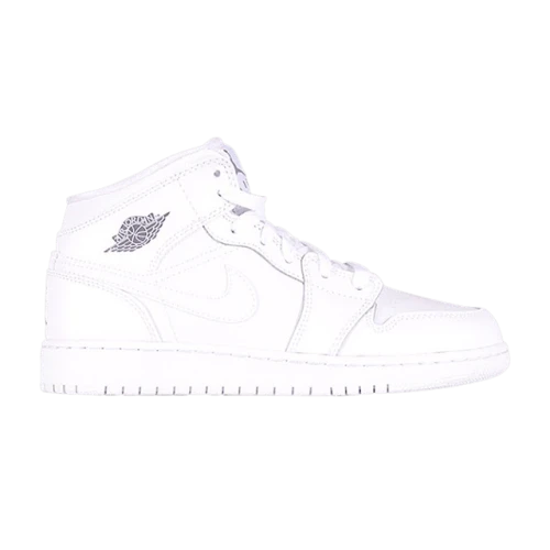 Air Jordan 1 Retro Mid GS 'White Cool Grey'