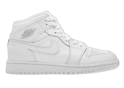 Jordan 1 Mid White Pure Platinum (2018) (GS)