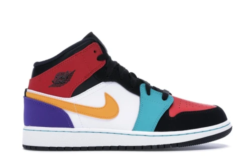 Jordan 1 Mid Bred Multi-Color (GS)