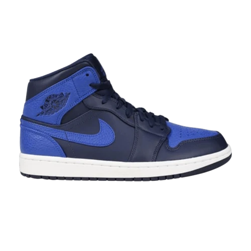 Air Jordan 1 Mid Obsidian Game Royal (GS)