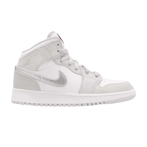 Air Jordan 1 Retro Mid GS 'Grey Fog'