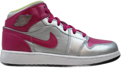 Jordan 1 Mid Metallic Silver (GS)