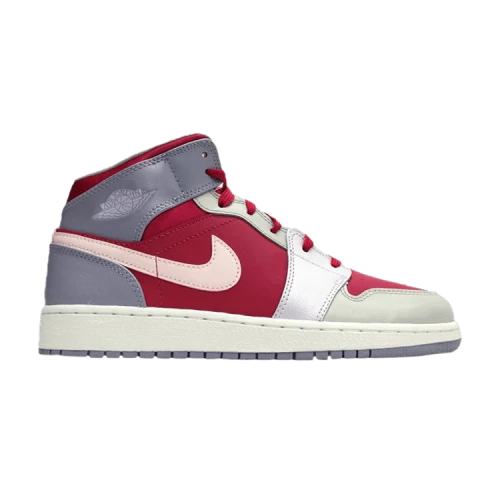 (GS) Air Jordan 1 Mid 'Hyper Fuchsia'