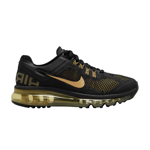 Nike Air Max 2013 Black Infinite Gold Metallic Gold (GS)