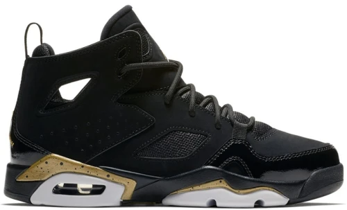 Jordan Flightclub 91 Black Metallic Gold (GS)