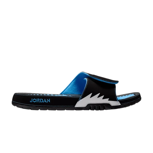 Air Jordan Hydro 5 Retro Slides 'Black University Blue'