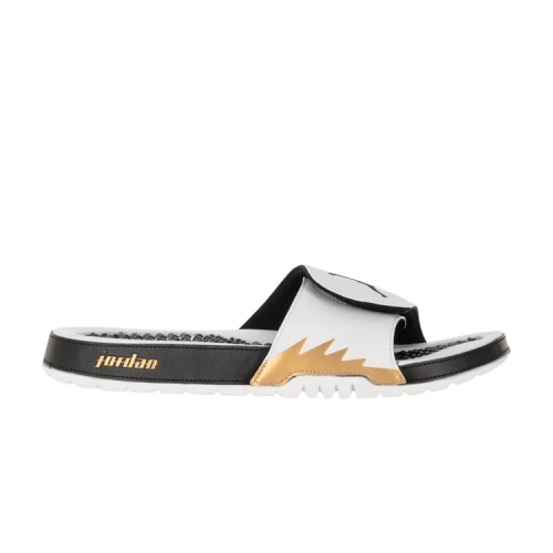 Jordan Hydro 5 Retro Slide 'White Metallic Gold'