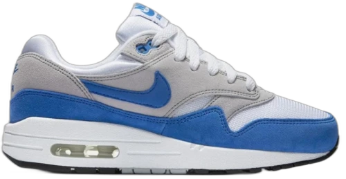 Nike Air Max 1 White Sport Royal