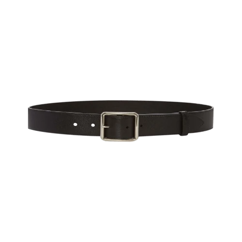 Alexander McQueen Leather Belt Black