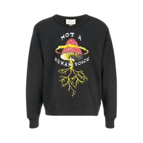 Gucci 'Not A Human Voice' Sweater 'Black'