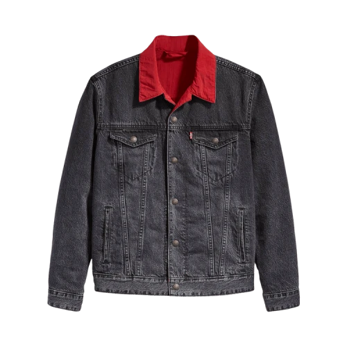 Air Jordan x Levi's Reversible Denim Trucker Jacket 'Black'