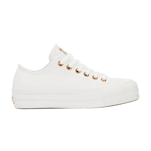 Converse Chuck Taylor All Star Lift Low 'Triple White' (Women's)