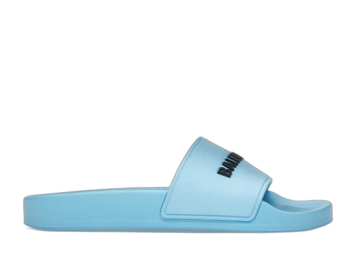 Balenciaga Pool Slide Blue Sky (Womens)