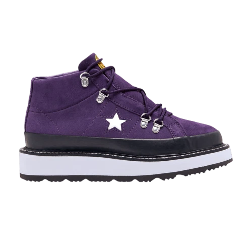 Converse One Star Mid Fleece Lined Boot 'Grand Purple' (Women's)