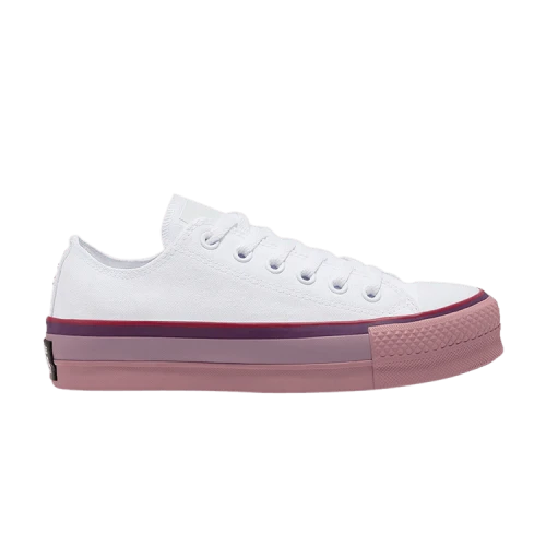 Converse OPI x Chuck Taylor All Star Platform Low 'White Rust Pink' (Women's)