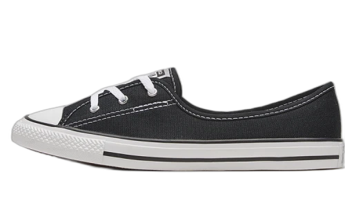 Converse Chuck Taylor All Star Ballet Lace Slip Black White (Women's)