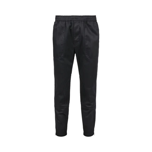 Gucci Embroidered Logo Pants Dark Blue