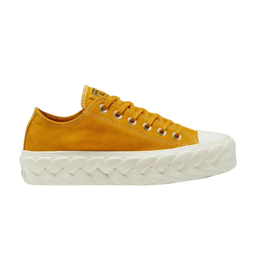 Converse Chuck Taylor All Star Platform Low 'Runway Cable - Saffron Yellow' (Women's)