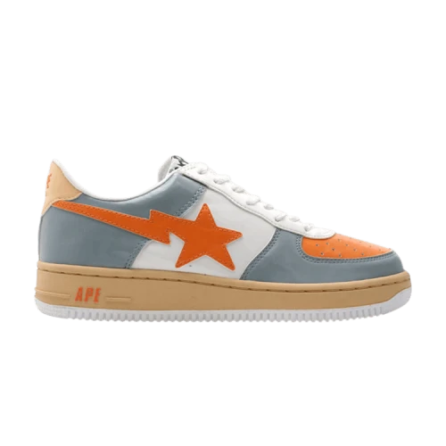 Bapesta FS-001 Low 'Orange Gray'