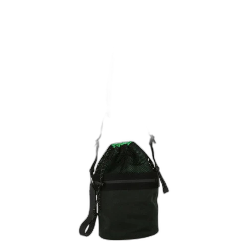 Bottega Veneta Nylon Bucket Bag Khaki